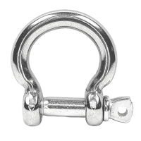 Schäkel Edelstahl geschweift 10mm