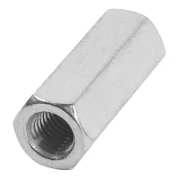 Sechskantmuffe M12 x 50 mm aus V2A Edelstahl