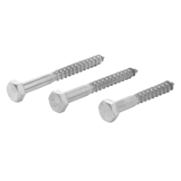 Edelstahl Sechskantschraube M8 und M10 - V2A