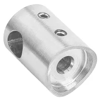Edelstahl Traversenhalter 42,4/10,2 mm - rechts - Sackloch