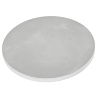 Edelstahlronde einseitig geschliffen 100 x 6 mm - V2A