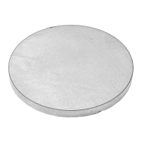 Edelstahl Ronde mit 50 x 4 mm - einseitig geschliffen