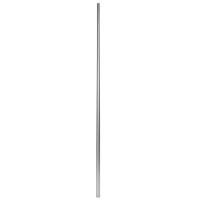 Edelstahlsprosse / Treppensprosse / Geländerstab 16 x 1,0 mm - geschliffen