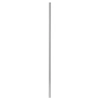 Edelstahlsprosse Ausführung Nr. 7 - 16 x 1 mm, geschliffen auf Korn 600, V2A