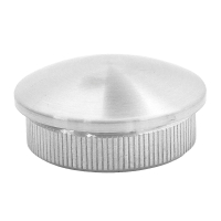 vollmassive Endkappe gewölbt für Rohr 33,7x2,0 mm