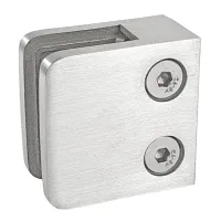 Edelstahl Glashalter 45 x 45 mm