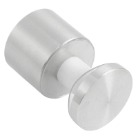 Glaspunkthalter Edelstahl verstellbar und gerade mit einem Durchmesser von 38 mm