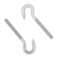 Edelstahl Hakenschraube mit M4 und Rechtsgewinde