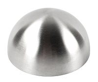 Halbschale / Halbkugel aus Edelstahl - Durchmesser 40 - 50 - 80- 100 mm
