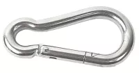 COM-FOUR® 2X Schäkel D-Form - Karabiner Schekel groß mit