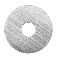 Ronde mit Mittelbohrung 12,2 mm für 42mm Edelstahlrohr