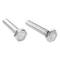 Sechskantschraube nach DIN 933 in M10 x 35mm Edelstahl A2