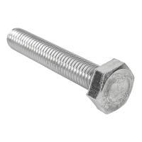 Sechskantschraube nach DIN 933 in M10 x 60mm Edelstahl A2