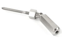 Seilspanner 6 mm mit Gelenk für Holzpfosten