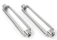 Spannmutter mit Rechtsgewinde und Linksgewinde M6 - V4A