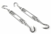 Spannschloß mit 2x Hakenschraube