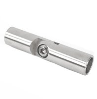 Edelstahl Stabverbinder mit Gelenk für 12 mm Rundstab
