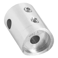 Traversenhalter bzw. Stabhalter für Rohr 42,4 mm - für Edelstahlseil zum Durchführen