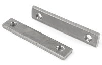 Verstärkungsplatte für Pfostenrohr - Lochabstand 60 mm