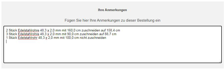 Rohr Zuschnitte 48,3 mm bestellen