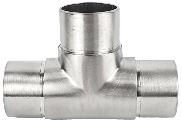 T-Stück für Edelstahlrohr 33,7 mm