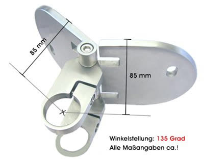 Wandhalterung verstellbar 135 Grad